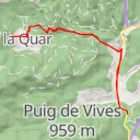 thumbnail for Camí de la Quar a la Portella - Camí de la Quar a la Portella