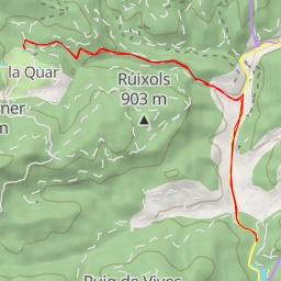 thumbnail for Camí de la Quar a la Creu de Salga i Borredà - Camí de la Quar a la Creu de Salga i Borredà
