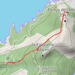 thumbnail for camí de la Penya des Migdia