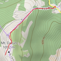 thumbnail for 大屯山車道 - 新北市