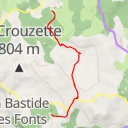 thumbnail for Route de la Bastide des Fonts