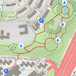 thumbnail for Calzada lateral M-30 - Madrid