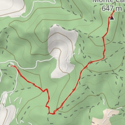 thumbnail for Balcone orientale del Monte Calvi - Sentiero per la croce