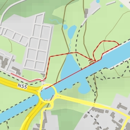 thumbnail for Pont-canal du Sart - Giratoire du Pont-Canal