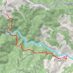 thumbnail for Sentiero per la cascata del Marmarico