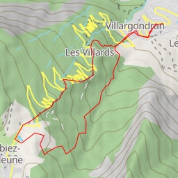 thumbnail for Zone de bivouac des Léchères - Route de Villargondran