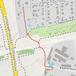 thumbnail for улица Горького - Сергиев Посад