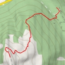 thumbnail for Panoramic view at end of trail marker