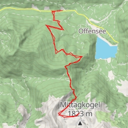 thumbnail for Übergang Mittagkogel-Hochkogel vorbei an der Schneiderkuchl und Hintergras