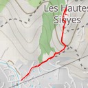 thumbnail for Chemin des Hautes-Sièyes