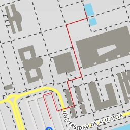 thumbnail for Universitat d'Alacant / Universidad de Alicante (Campus de Sant Vicent) - calle Decano