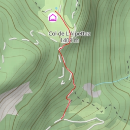 thumbnail for Route Forestière de l'Alpettaz