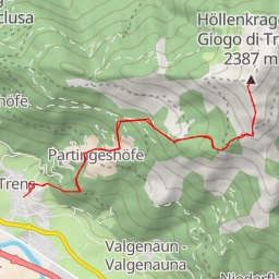 thumbnail for Höllenkragen - Giogo di Trens