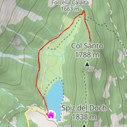 thumbnail for Strada forestale Doch - Forcella Calaita