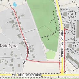 thumbnail for завулак Мядзвежына - Мінск