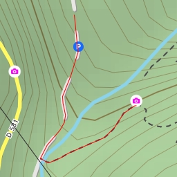 thumbnail for Chemin de Fonds Bonnier au Pont de Charvet