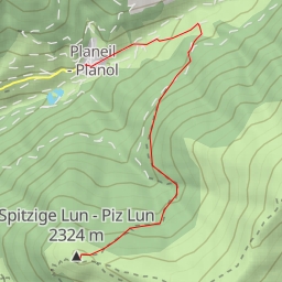 thumbnail for Spitzige Lun - Piz Lun