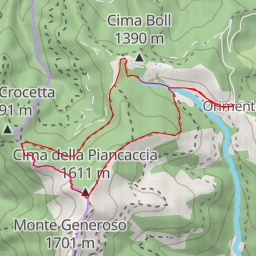 thumbnail for Croset - Cima della Piancaccia - Val Mara