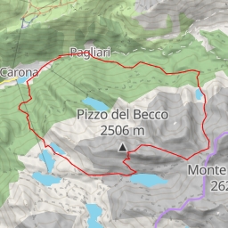 thumbnail for Traccia per il Pizzo del Becco - Traccia per il Pizzo del Becco