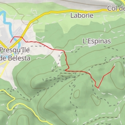 thumbnail for Belesta - roc de la grenouille - D 117