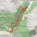 thumbnail for Saaser Alp Donnerstein - Schlappiner Jochweg