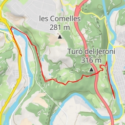 thumbnail for Carretera de Pont de Vilomara a Sant Vicenç de Castellet - Carretera de Pont de Vilomara a Sant Vicenç de Castellet - el Pont de Vilomara i Rocafort