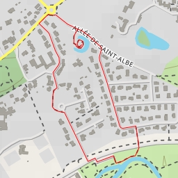 thumbnail for La motte Saint-Albe - Allée de Saint-Albe