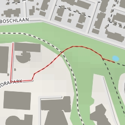 thumbnail for De padden van het ENKA-terrein en de Horalaan - Van den Boschlaan - Ede
