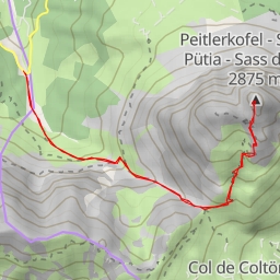 thumbnail for Peitlerkofel - Sass de Pütia - Sass de Puta