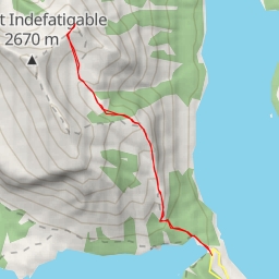 thumbnail for Mt Indefatigable East Peak