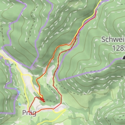 thumbnail for mittlerer Prägbach-Wasserfall