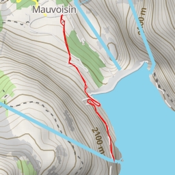 thumbnail for Chute de l'amenée d'eau de Corbassière