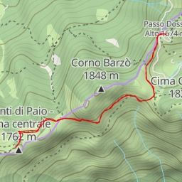 thumbnail for Monti di Paio - cima centrale