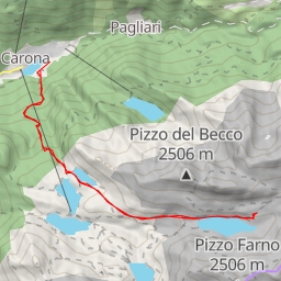 thumbnail for Traccia per il Passo di Sardegnana e Pizzo del Becco - Traccia per il Passo di Sardegnana e Pizzo del Becco