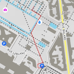 thumbnail for Jardin rouge - Rue de la Montagne de l'Espérou - Paris