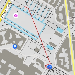 thumbnail for Jardin bleu - Rue de la Montagne de l'Espérou - Paris