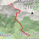 thumbnail for Telfer Weißen Ostgipfel - Cime Bianche di Telves cima invernale