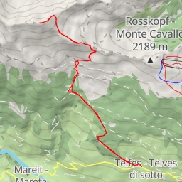 thumbnail for Telfer Weißen Ostgipfel - Cime Bianche di Telves cima invernale