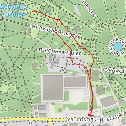 thumbnail for 1-й Лучевой просек - Москва