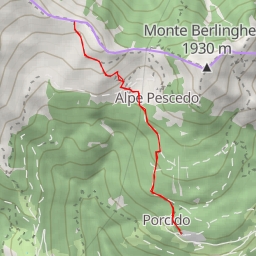 thumbnail for Monte Berlinghera - Cresta Ovest - Montemezzo