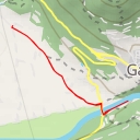 thumbnail for Monasterio de San Pelay - PR-HU 79: Puente sobre el Sia - Monasterio San Pelay - Puente Nuevo sobre el Sia