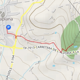 thumbnail for TP-7013 Carretera de l'Alforja a La Selva del Camp - TP-7013 Carretera de l'Alforja a La Selva del Camp