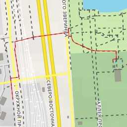 thumbnail for аллея Большого Круга - Москва