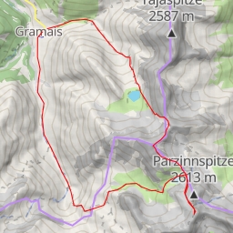 thumbnail for Südwestliche Parzinnspitze