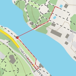 thumbnail for вулиця Монастирський Острів - Дніпро