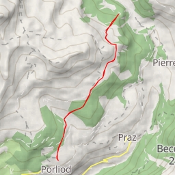thumbnail for Strada Vicinale da Porliod a Praz