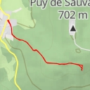 thumbnail for Pierre branlante - Route des Brutines