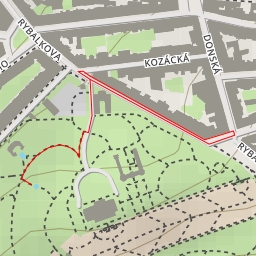 thumbnail for Lavička Petra Muka - U Havlíčkových sadů - Hlavní město Praha