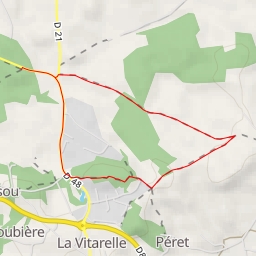 thumbnail for Chemin de la Vitarelle - Chemin de la Vitarelle - Lissac-et-Mouret