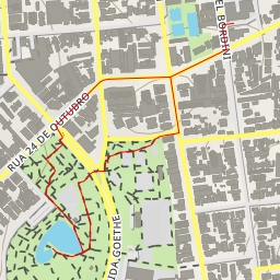 thumbnail for Parque Moinhos de Vento - Rua Padre Schoeler - Porto Alegre